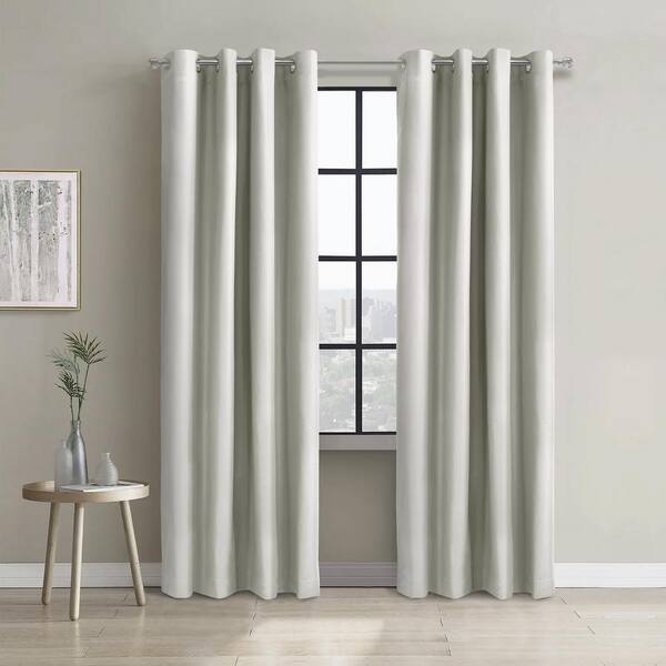 Sage Green Color 1 Panel Grommets Top Window Treatment Curtain Thermal Insulated Blackout Drape Blocking Sun Light Size 28 inch Wide x 36 inch Length