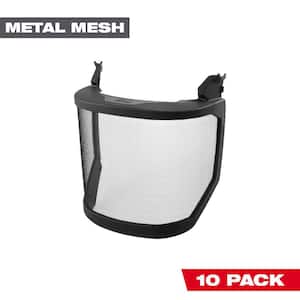 BOLT Full Face Metal Mesh Shield (No-brim Helmet Only Mount) (10-Pack)