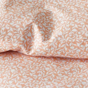 Company Cotton Serene Floral Cotton Percale Duvet Cover