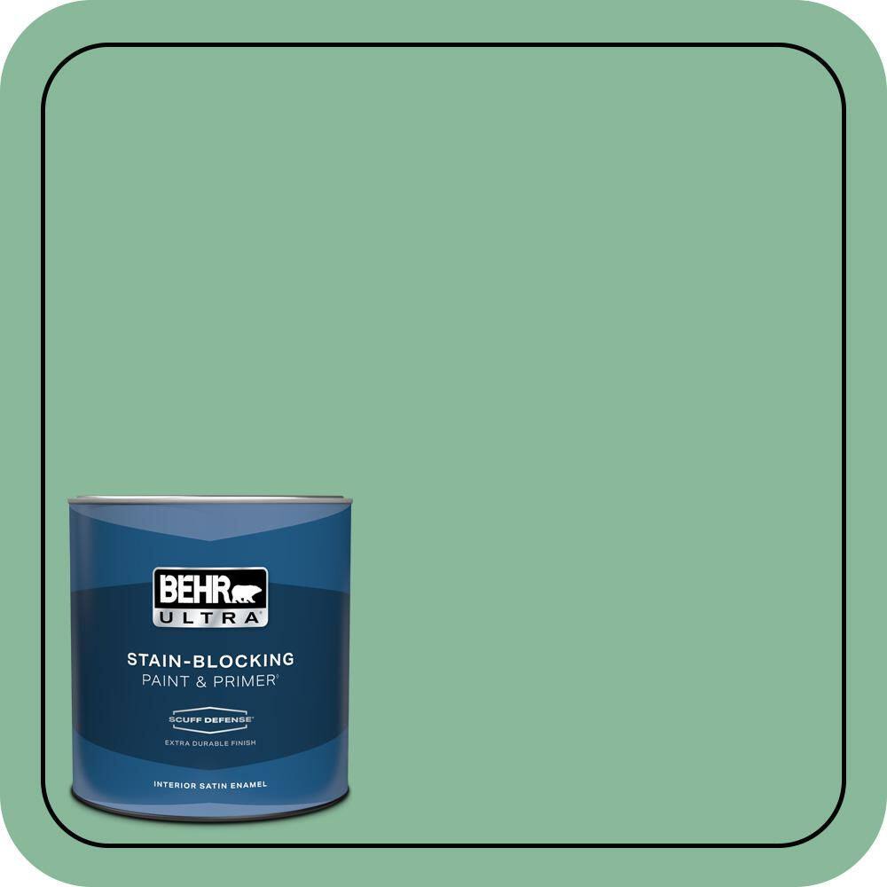 1 qt. #470D-4 Garden View Extra Durable Satin Enamel Interior Paint & Primer price history on PriceWatchPro