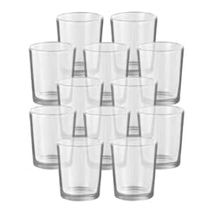 12PK - Votive Candle Holder - Wedding Parties Holiday Home Decor - Clear 2 in. Dia. x 2-1/2 in. H