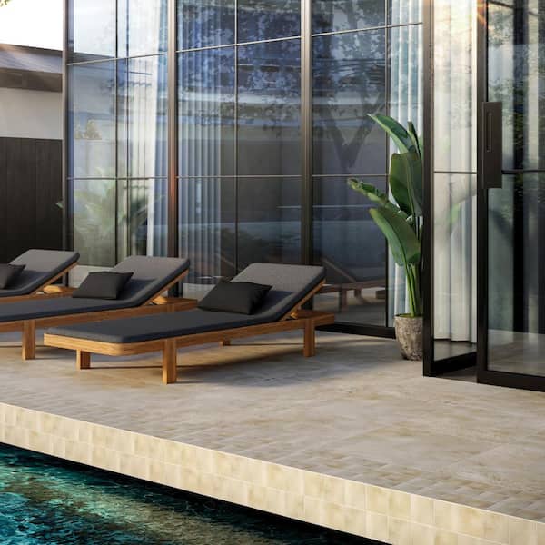 Wave 12 in. x 24 in. Honed Sand Porcelain Tile (15.5 sq. ft./Case)