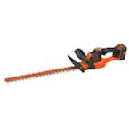 BLACK DECKER 40V MAX Cordless Battery Powered Hedge Trimmer Kit