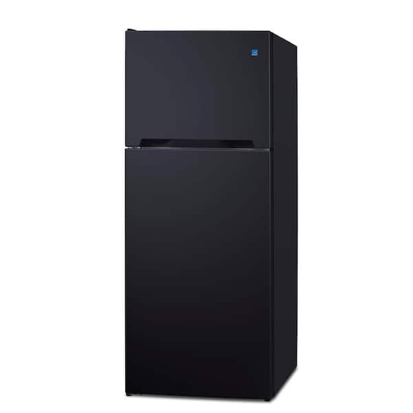 Summit Appliance 14.3 cu. ft. Top Freezer Refrigerator in Black