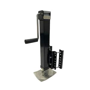 Jack Square Drop Leg Jack with Universal Bracket 7000 lbs. Side Wind With Mounting Bracket