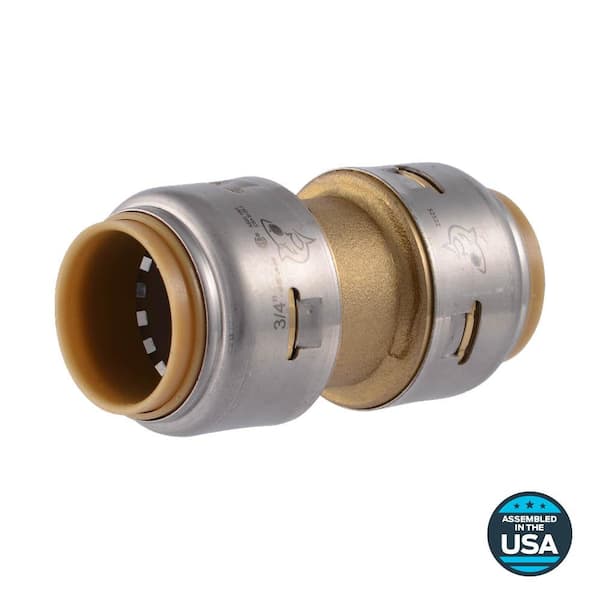 SharkBite Max 3/4 in. Push-to-Connect Brass Coupling Fitting