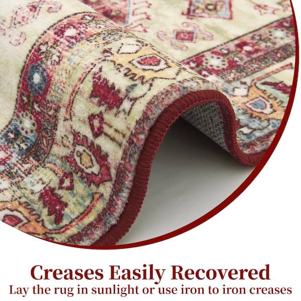RESERVED Vintage Rug, 2' 4 x 3' 11 Red – Jessie's Oriental Rugs