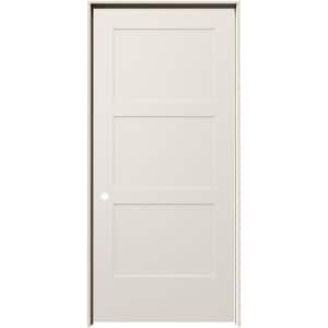 36 in. x 80 in. Birkdale Primed Right-Hand Smooth Hollow Core Molded Composite Single Prehung Interior Door