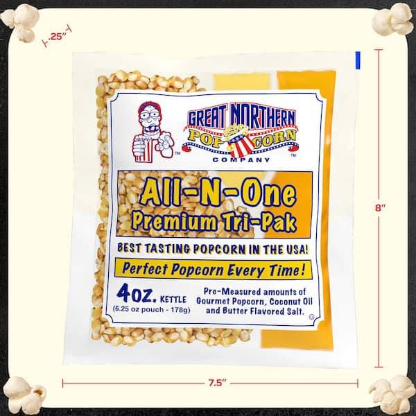 GREAT NORTHERN 4 oz. Premium Popcorn Portion Packs (12-Pack