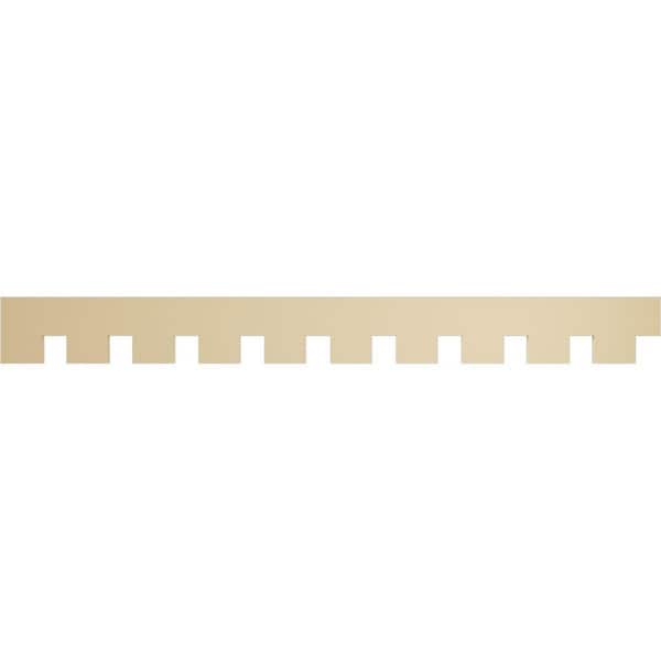 1 in. D x 9 in. W x 90 in. L Primed Polyurethane Panel Moulding