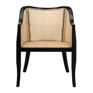 Maika Black/Natural Elm Dining Chair