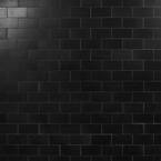 Blackout Nero Marquina 3 in. x 6 in. Honed Marble Floor and Wall Tile (5 sq. ft./Case)
