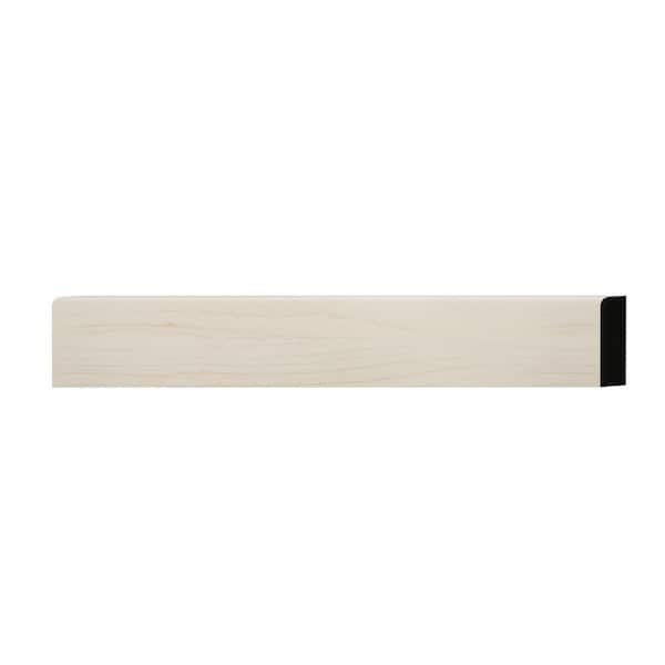 Ekena Millwork WM887 0.38 in. D x 1.25 in. W x 6 in. L Wood (Maple) Casing Sample