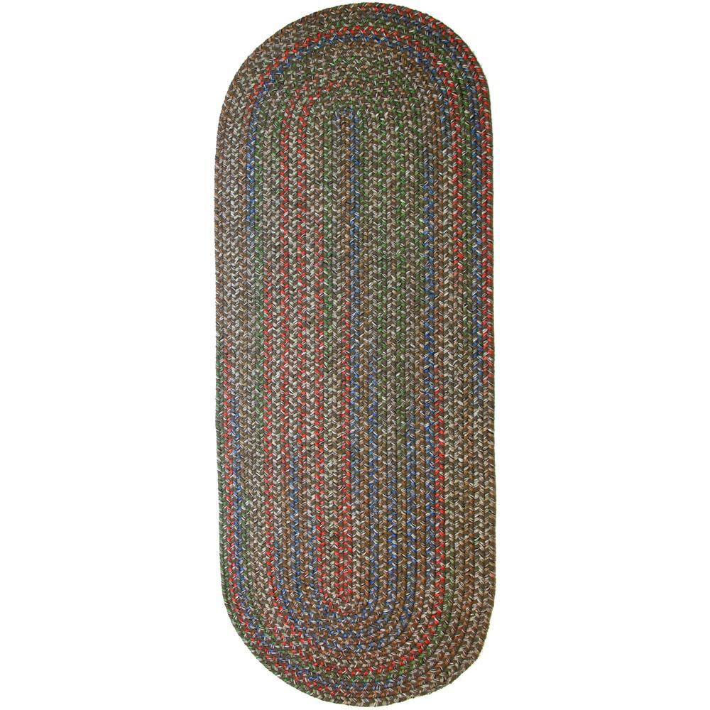 Kennebunkport Dk Taupe Multi 2 ft. x 6 ft. Indoor/Outdoor Braided Runner Rug price history on PriceWatchPro