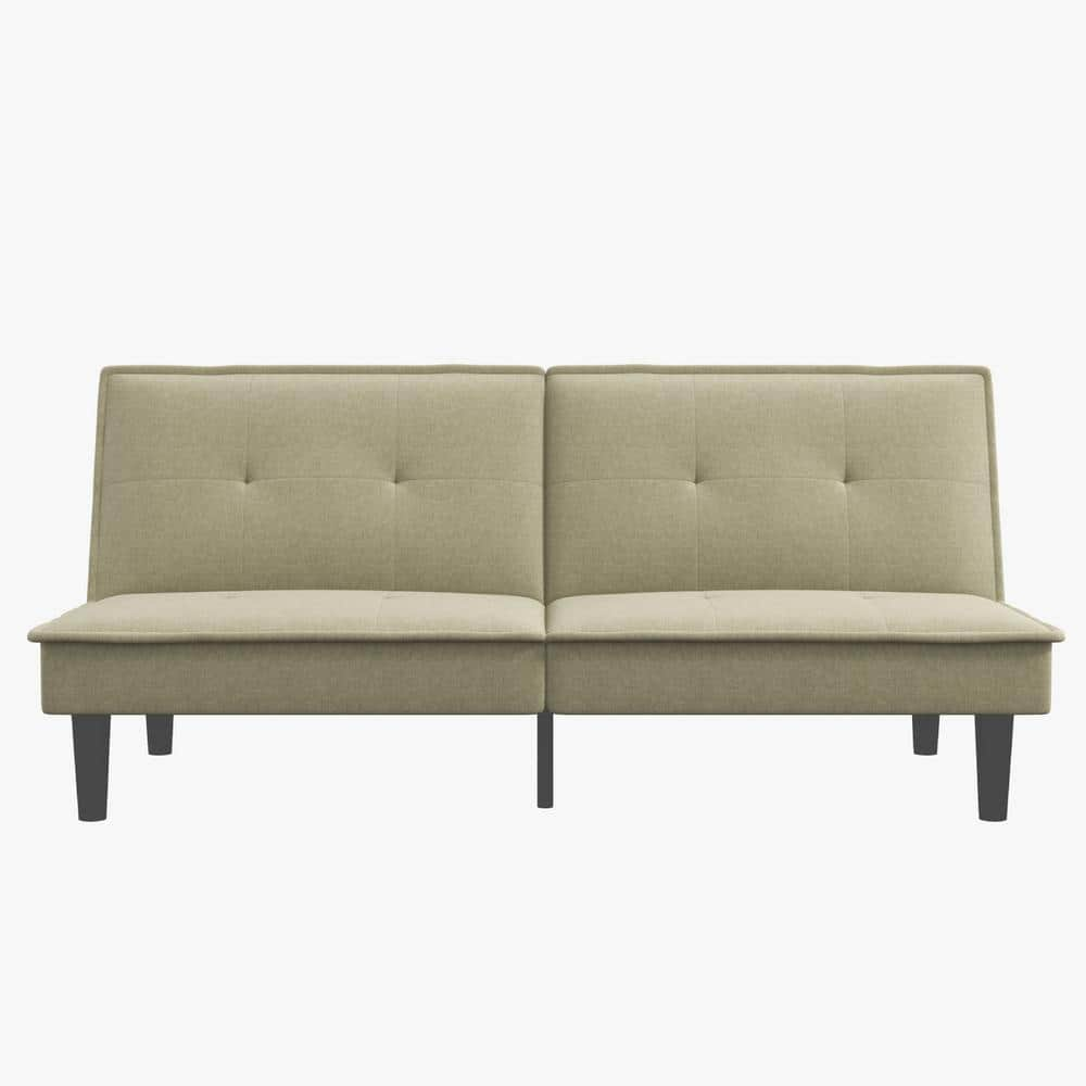 khaki futon