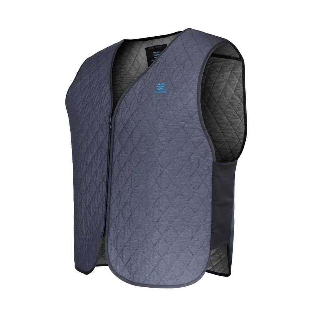 MOBILE COOLING Unisex 2XL Gray Hydrologic@ Evaporative Cooling Vest  MCUV05240621 - The Home Depot