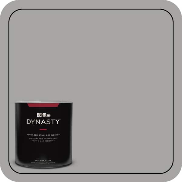 BEHR DYNASTY 1 qt. #PPU26-07 Smokey Wings Matte Interior Stain-Blocking Paint and Primer