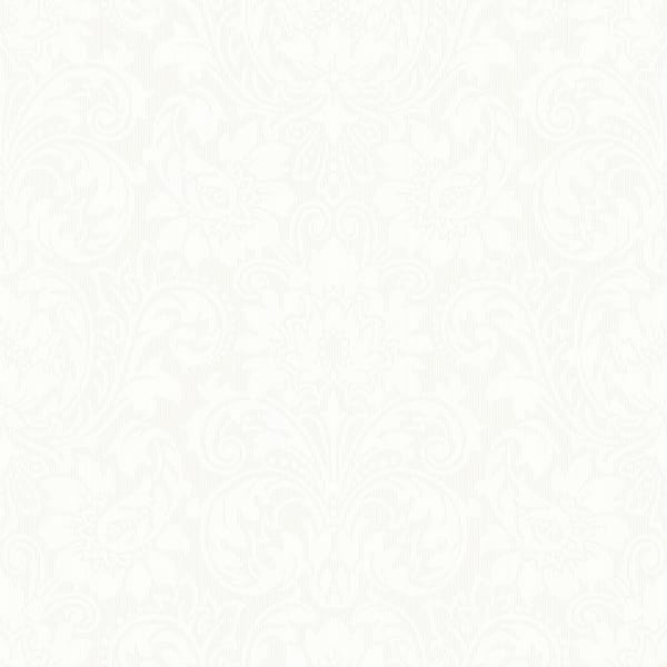 Arbesque Off-White Damask Paper Strippable Roll (Covers 57.8 sq. ft.)