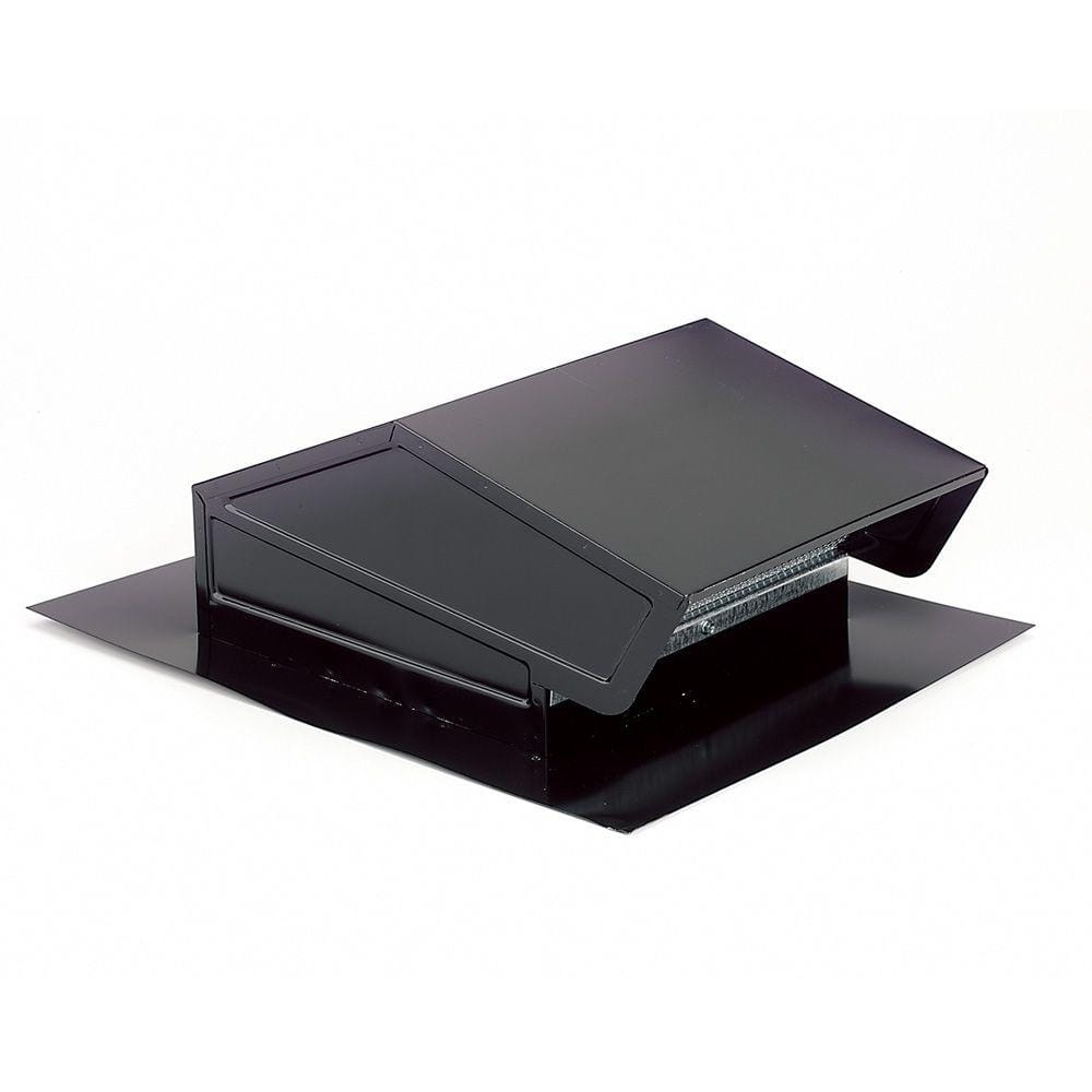 Roof Cap with Built-In Damper for 6 in. Round Duct in Black
