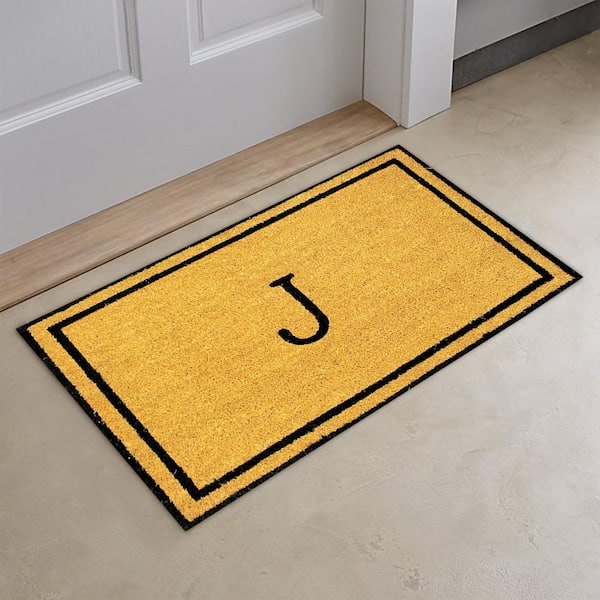 Envelor Customized Monogram Collection, Personalized Welcome Mats Outdoor