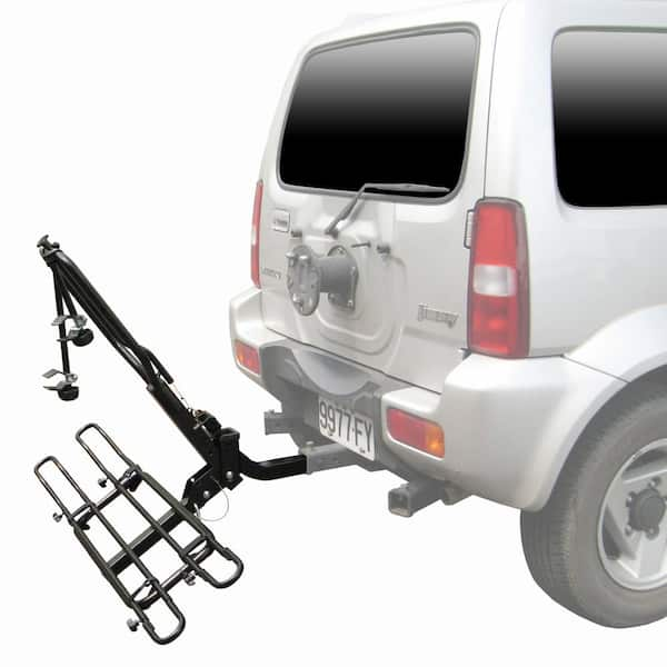 4 Bike Hitch Mounted Steel Tray Bicycle Rack