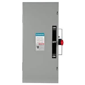 Double Throw 100 Amp 600-Volt 3-Pole Indoor Non-Fusible Safety Switch