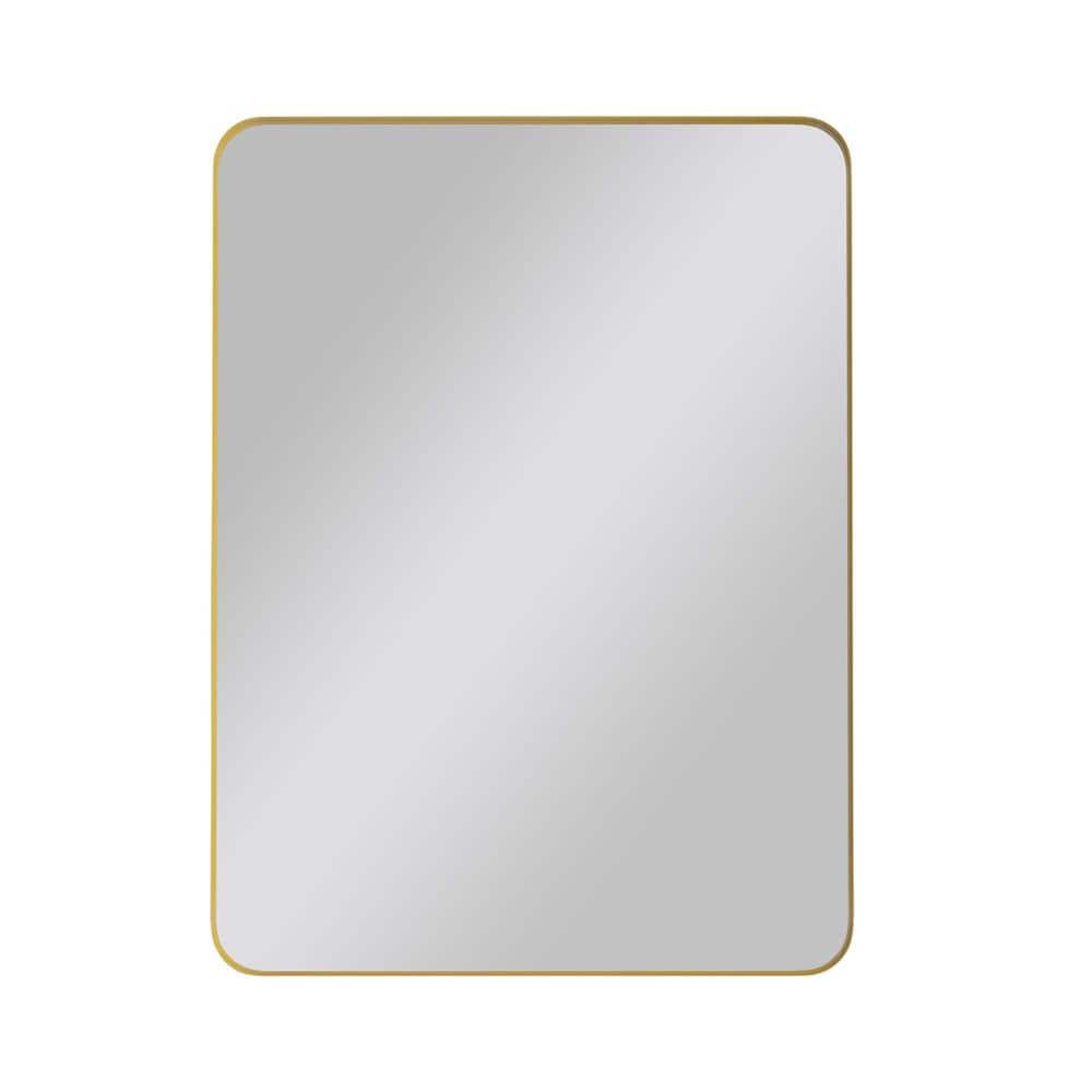 FUNKOL 24 in. W x 36 in. H Framed Rectangular AntiFog Wall Mount