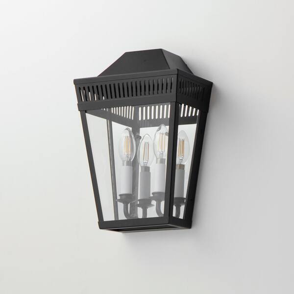Maxim Lighting - Oxford Outdoor Hardwired 2 Light Wall Lantern Sconce with Incandescent Bulb