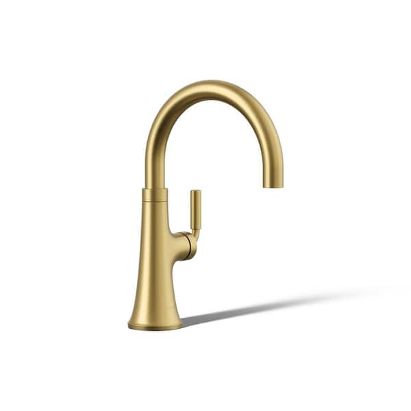 Tone Swing Spout Bar Faucet in Brushed Gold