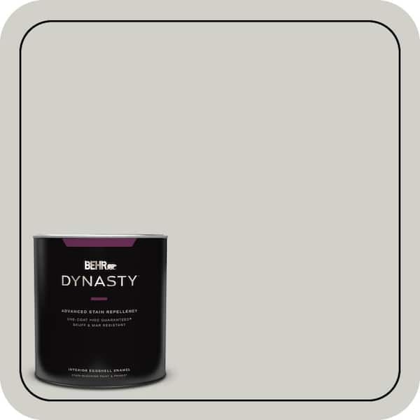 BEHR DYNASTY 1 qt. Home Decorators Collection #HDC-NT-17G Polar Fox Eggshell Enamel Interior Stain-Blocking Paint & Primer