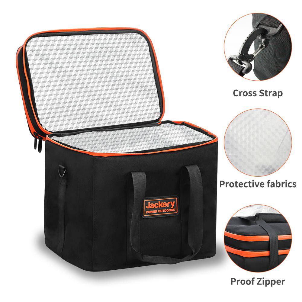 Carrying and Protecting Case Bag for Explorer 880/1000 Portable Power Station Outdoor and Daily Storage Use - 2