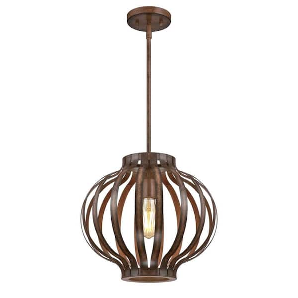 Westinghouse Farah 1-Light Barnwood Pendant