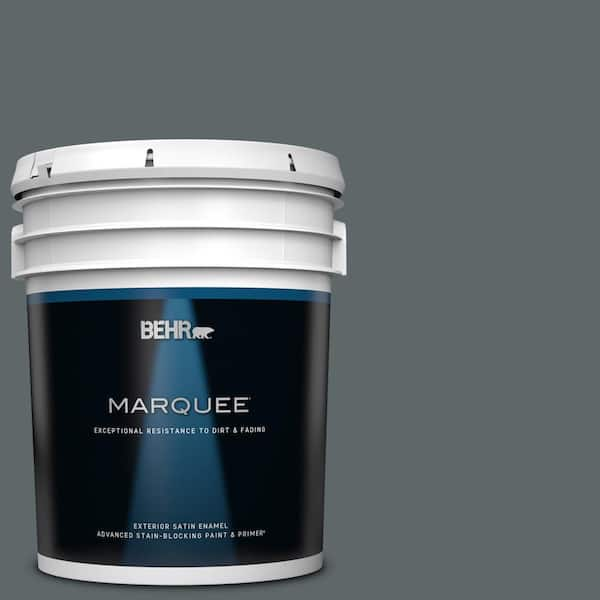 BEHR MARQUEE 5 gal. #PPU25-20 Le Luxe Satin Enamel Exterior Paint & Primer