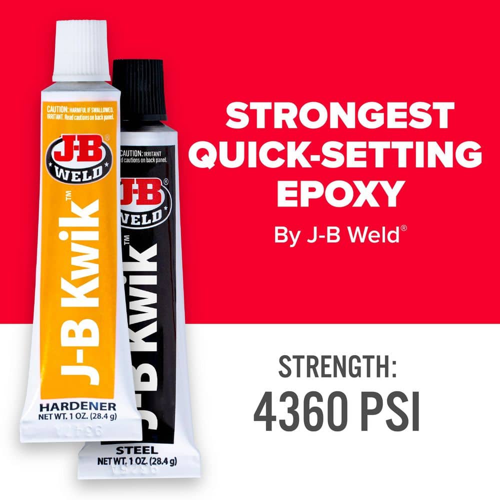 J-B Weld 2 1 oz. Twin Tube Kwikweld Epoxy 8276 - The Home Depot