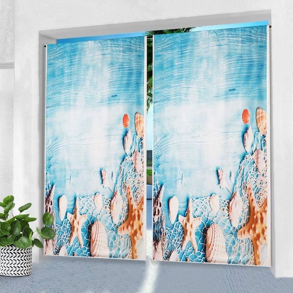 Pro Space multi-colored Outdoor Thermal Grommet Blackout Curtain - 50 in. W x 84 in. L