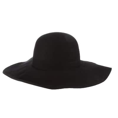 3-Big Brim Wool Felt Hat