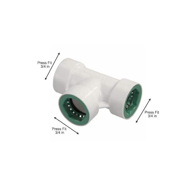 3/4 in. PVC-Lock Tee