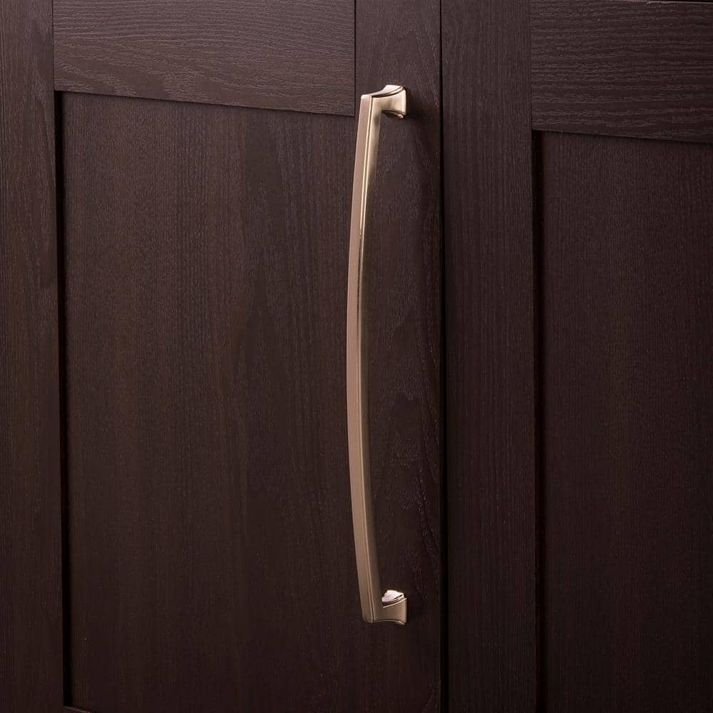 Satin Nickel 12-Inch Modern Kitchen Cabinet Handle