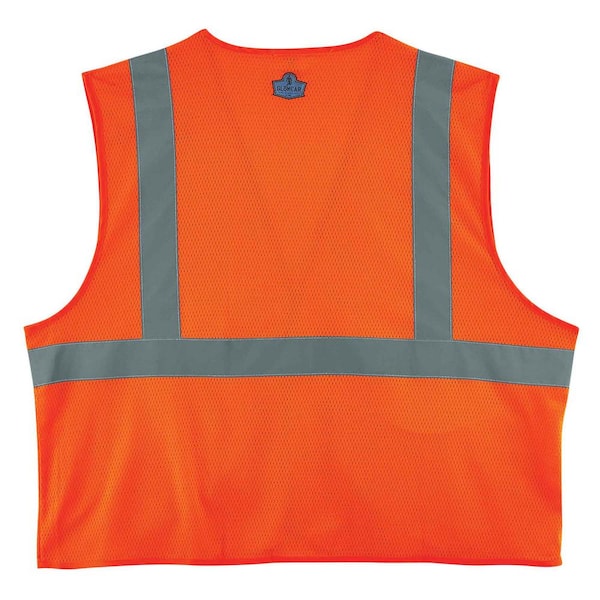 GLoWEAR 2XL/3XL Orange Hi-Vis Type R Class 2 Standard Mesh Vest