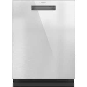 24 in. Built-In Smart Top Control Dishwasher in Platinum Glass with Stainless Tub, Interior Lighting, 39 dBA