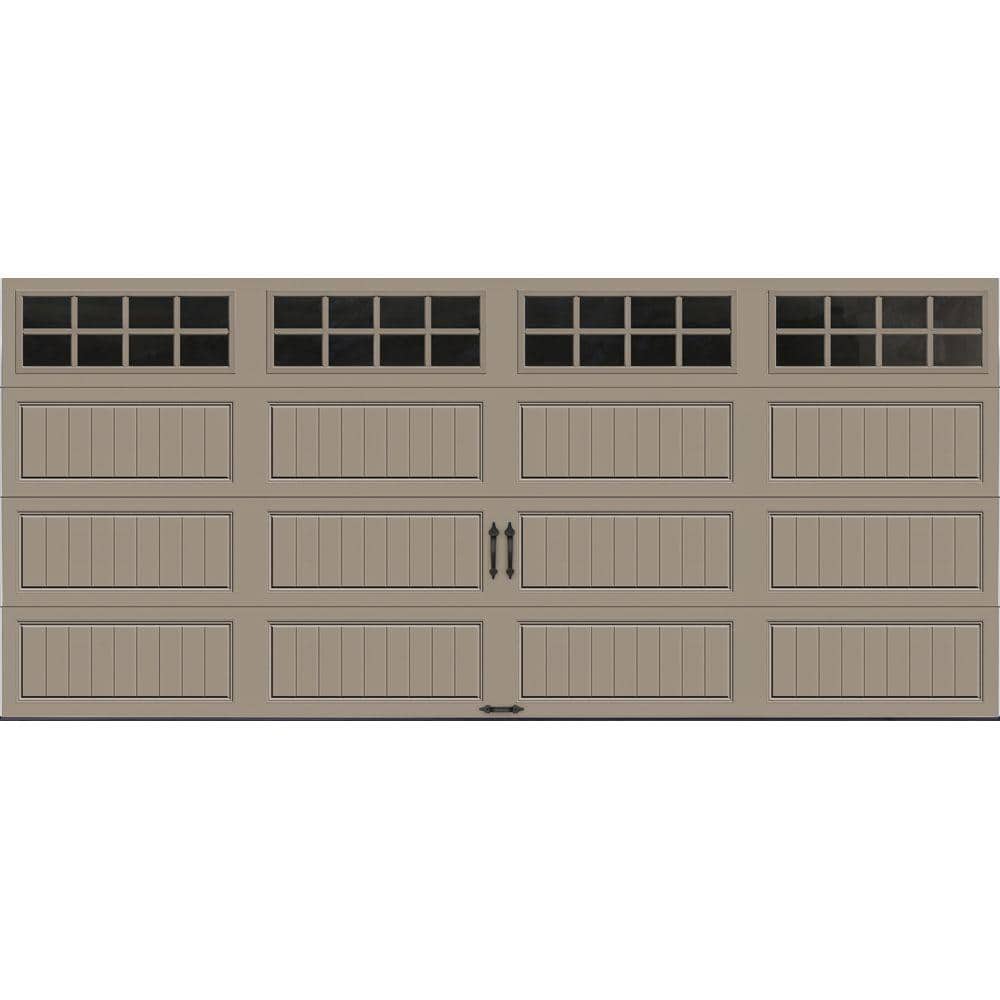 Gallery Steel Long Panel 16 ft x 7 ft Insulated 18.4 R-Value  Sandtone Gara