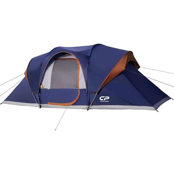 Zeus & Ruta 9-Person Camping Tents, 2 Room Water Resistant Family