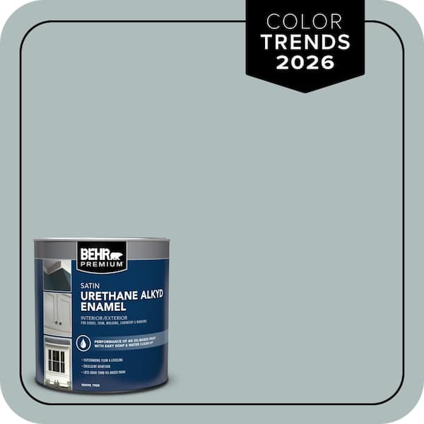 1 qt. Home Decorators Collection #HDC-CT-26 Watery Satin Enamel Urethane Alkyd Interior/Exterior Paint
