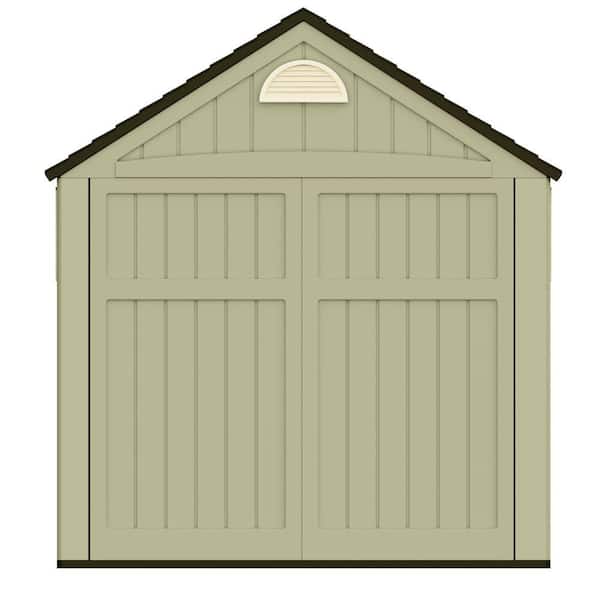 Suncast Alpine 7 ft. 2 in. x 7 ft. 6 in. Resin Storage Shed