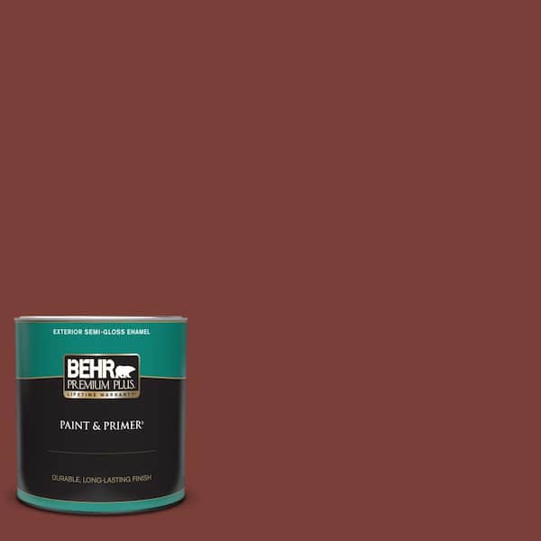 BEHR 6-1/2 in. x 6-1/2 in. #PPU2-02 Red Pepper Matte Interior Peel