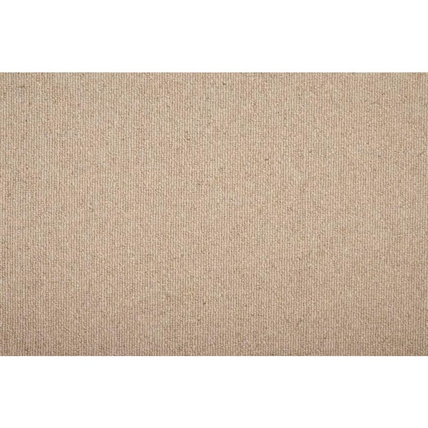6 in. x 6 in. Berber Carpet Sample - Albaran - Color Wheat