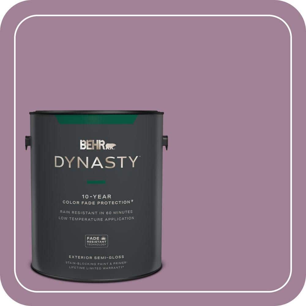 1 gal. #PMD-82 Violet Bouquet Semi-Gloss Enamel Exterior Stain-Blocking Paint & Primer price history on PriceWatchPro