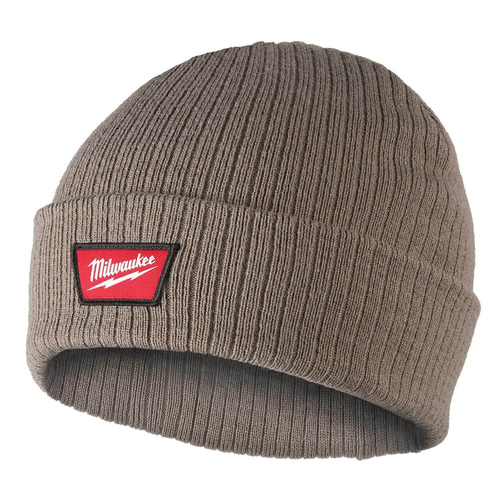 Brown Rib-Knit Cuffed Beanie Hat price history on PriceWatchPro
