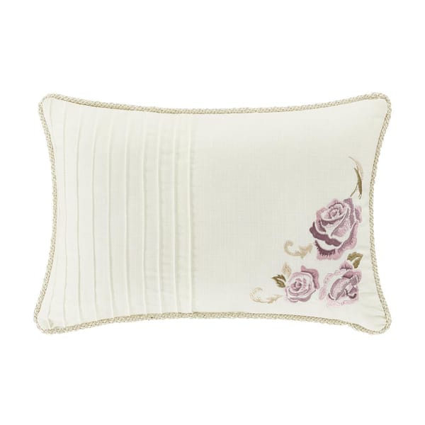 Unbranded Chambord Ivory Boudoir Standard Pillow