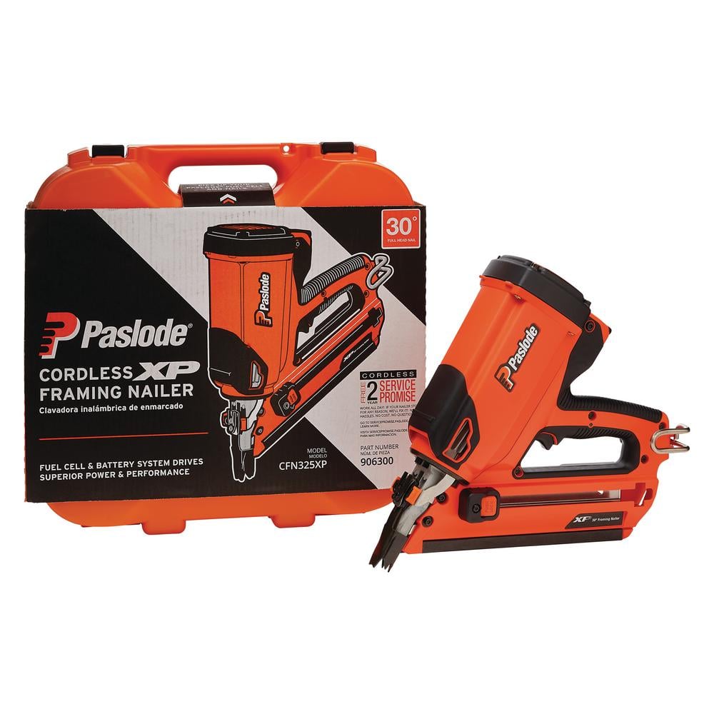 Paslode CF325XPRO 24 7.2-Volt Lithium-Ion Battery 3-1/4 in. 30 Degree Gas Powered Cordless Strip Load Framing Nailer